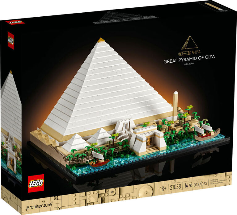 LEGO Architecture - Great Pyramid of Giza - 1476pcs